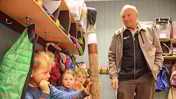 Jakter på stolper i Melhus sentrum